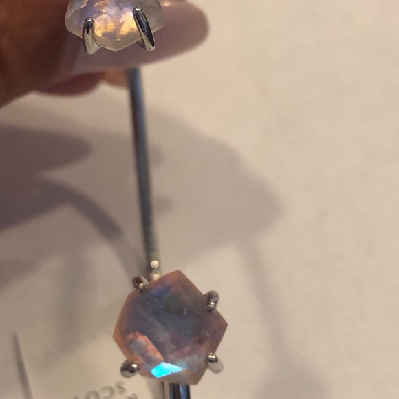 NWT Kendra Scott RARE & RETIRED Merida Bracelet Amethyst Dichroic Gorgeous! - Picture 8 of 17